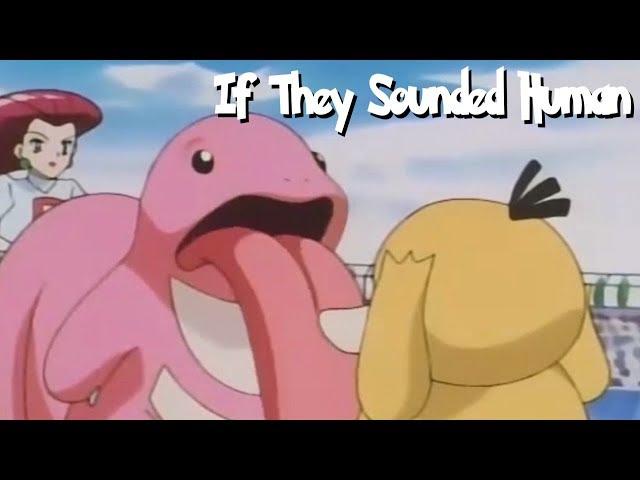 IF POKÉMON TALKED: PSYDUCK VS. LICKITUNG