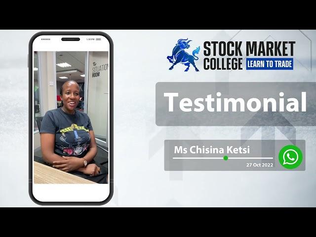 Testimonial for Stock Market College