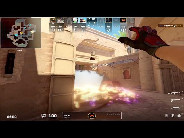 CS2 POV fnatic KRIMZ (22/8) vs OG (Anubis) @ Roobet Cup 2023