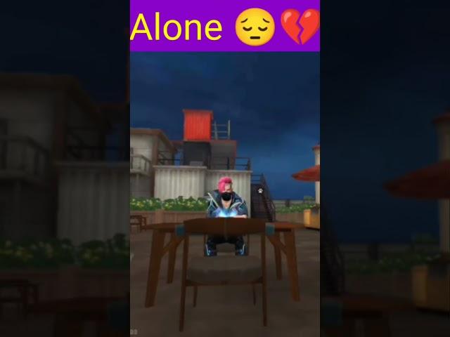 FF Alone feelings/shayari status/free fire sad status/free fire broken hearts what's app status