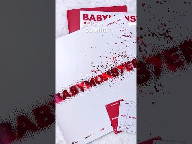 YG 막내 베이비몬스터 앨범깡️ BABYMONSTER ‘SHEESH' album unboxing