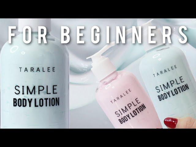 DIY Easy Body Lotion Recipe for Beginners - How to make Body Lotion