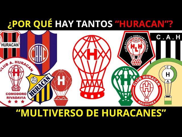 ¿POR QUÉ HAY TANTOS "HURACAN" en el FUTBOL ARGENTINO?
