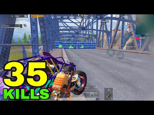 NEW BEST BRIDGE CAMPING EVER | 35 KILLS SOLO vs SQUADS | PUBG Mobile