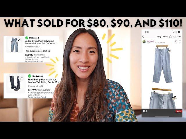 These Items Sold for GOOD MONEY! What Sold on Poshmark and eBay 2024