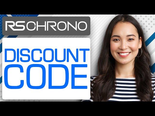 RSChrono Discount Code | BEST Discount Codes for RSChrono (2024)