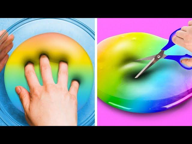 تجميعة رائعة تساعدكم في الاسترخاء || حرف وأفكار اصنع بنفسك من السلايم والصلصال والراتنج