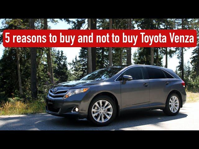 Is it a bad idea to buy a used Toyota Venza?