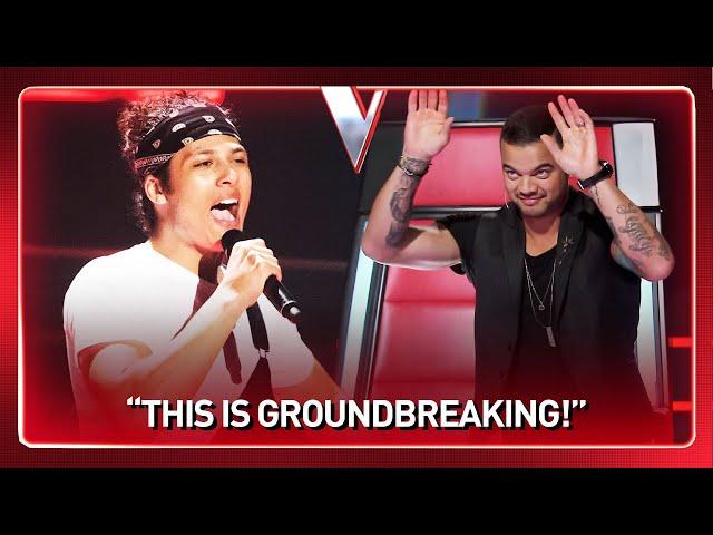 The first-ever rapper SHOCKS the coaches on The Voice Australia | #Journey 148