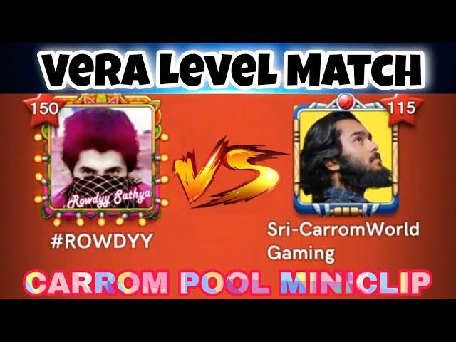  Rowdyy Vs Sri  Diwali Dhamaka  Mind-blowing Gameplay  Carrom Pool Miniclip