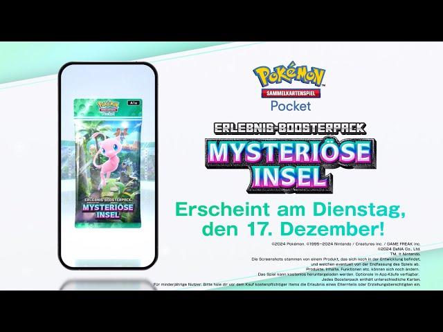 Pokémon-Sammelkartenspiel-Pocket | Mysteriöse Insel