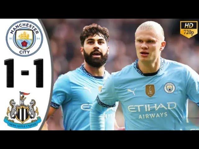 Intensidad en el Campo: Manchester City y Newcastle Terminan 1-1