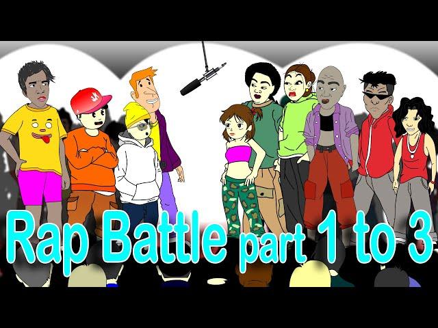 Rap Battle 1 to 3  |  Pinoy Animation