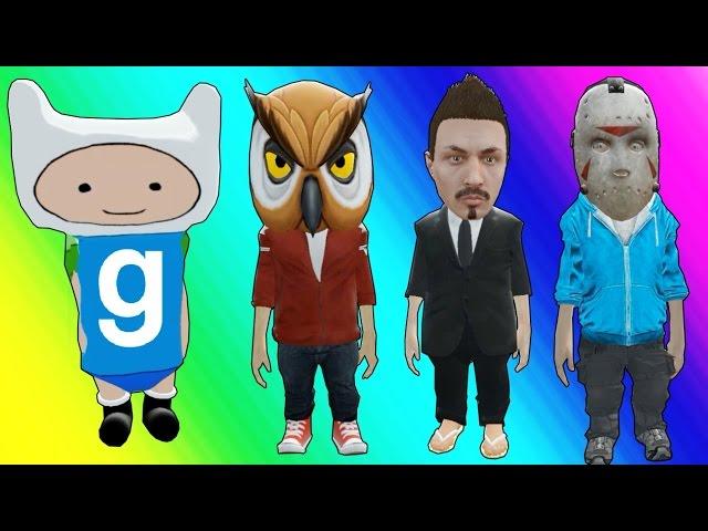 Gmod Hide and Seek - Little Character Edition! (Garry's Mod Funny Moments)