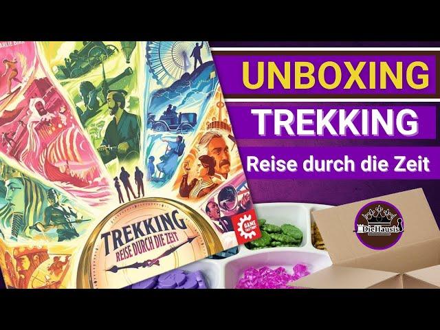 TREKKING – REISE DURCH DIE ZEIT | WAS IST DRIN? Brettspiel  Unboxing