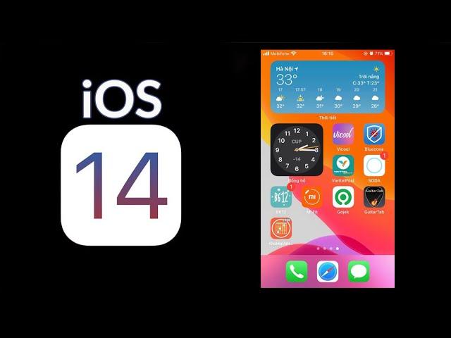 IOS 14 trải nghiệm trên iPhone 8