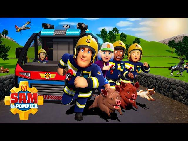 Aventures des équipes de pompiers | Épisodes complets de Sam le pompier ! | Compilation d'