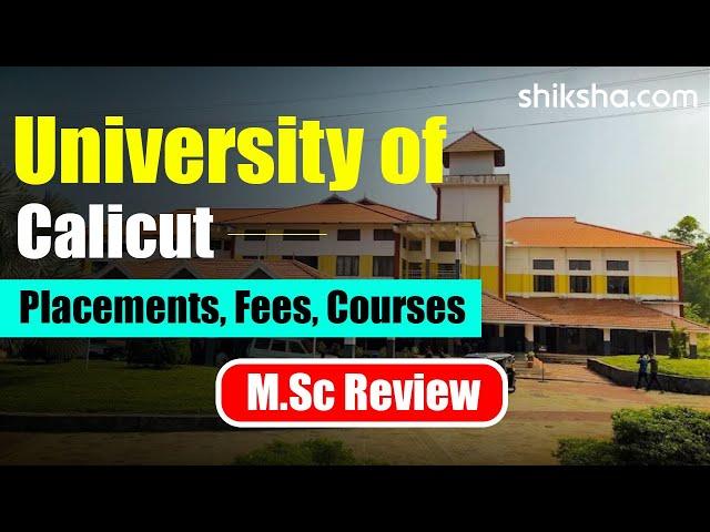 University of Calicut MSc Review