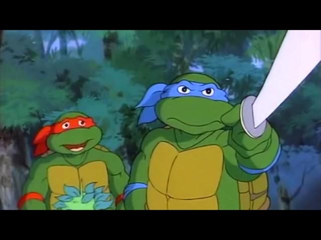 clips from 1987 tmnt cartoon but it feels like a vine compilation