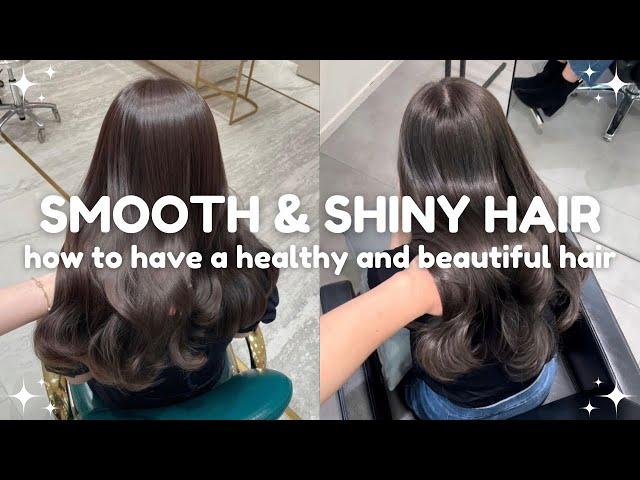 natural ways to have a smooth and shiny hair  healthy hair tips