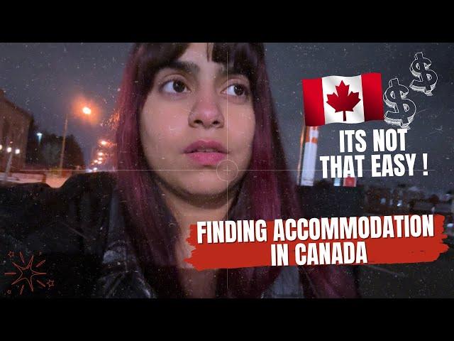 Finding new Accommodation in Canada | winter vlog | Yourbossgirl