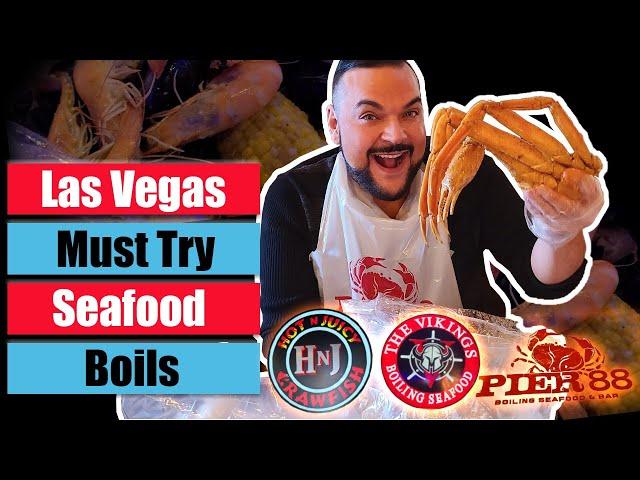 Las Vegas Must Try Seafood Boil Spots!!!