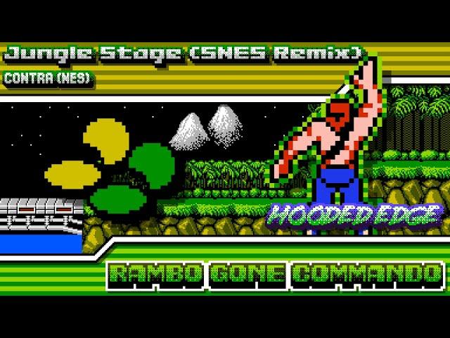 Contra (NES) - Rambo Gone Commando ~ Jungle Stage (SNES Remix) [SPC700]