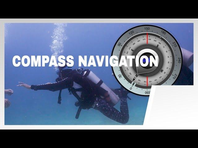 How to Conduct Compass Navigation Skill Underwater: PADI Advanced Open Water Course | Scuba Diving