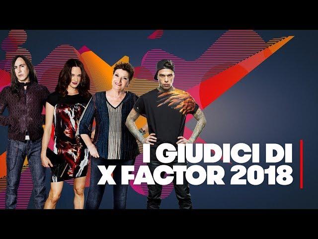 I giudici di X Factor 2018