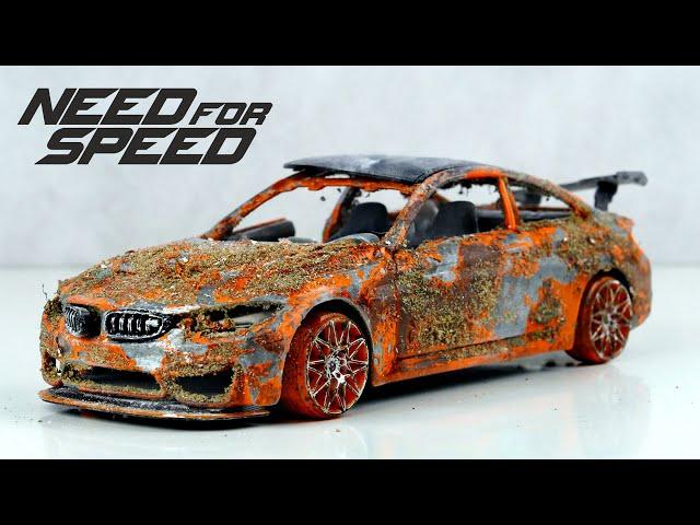 Restoration Need For Speed BMW M4 GTS Restoring and Custom diecast model cars