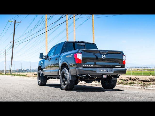 Borla Exhaust for the 2016-2024 Nissan Titan [Exhaust System Sounds]