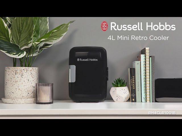 Russell Hobbs RH4CLR1001B Black Mini Retro Cooler