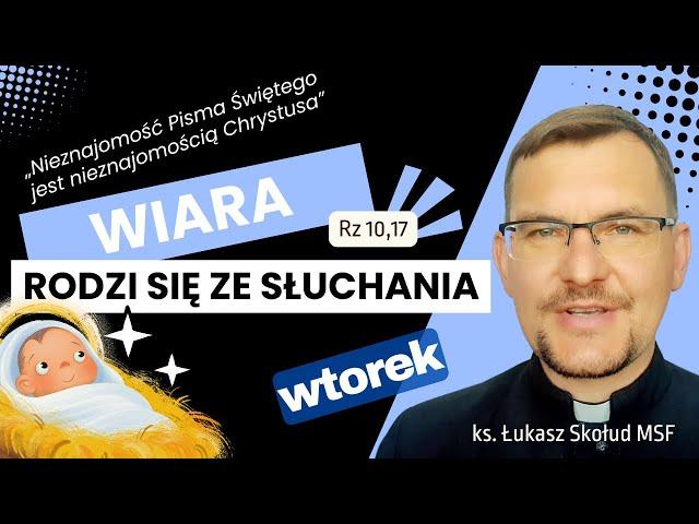 EWANGELIA NA DZIŚ | 24.12.24-pn | (Łk 1, 67-79) | ks. Łukasz Skołud MSF | WIGILIA