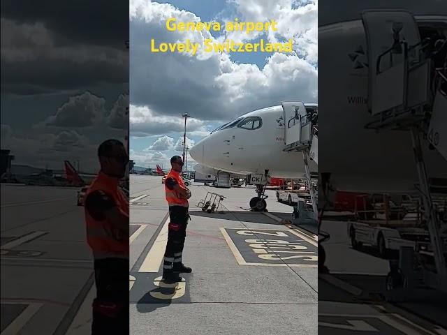 Geneva airport #shorts #airport #airoplane