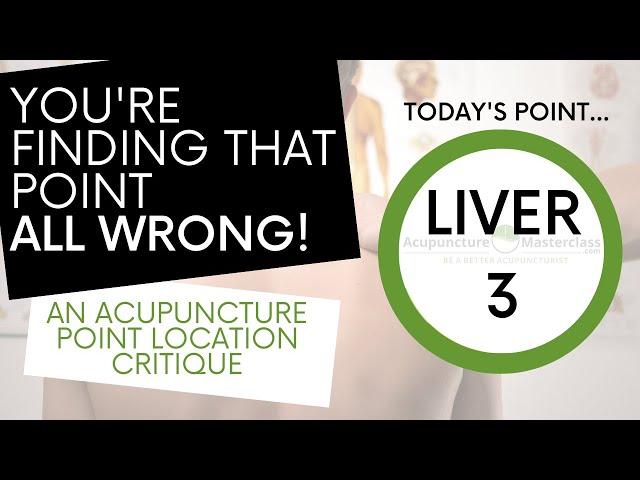 You're Finding That Point All Wrong! - Liver 3