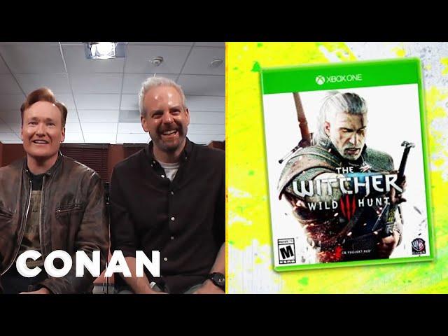 Clueless Gamer: Conan Reviews "The Witcher 3: Wild Hunt" | CONAN on TBS