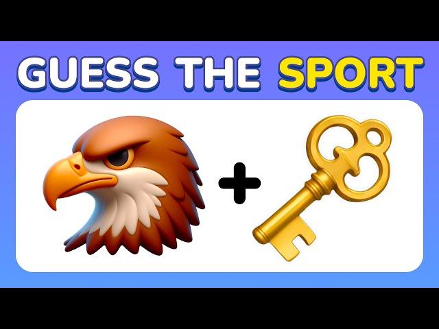 Can You Guess the Sport by Emoji?   35 Easy, Medium, Hard Levels