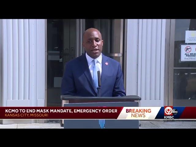 LIVE: Kansas City Mayor Quinton Lucas is discussing the city’s decision to end its COVID-19 eme...