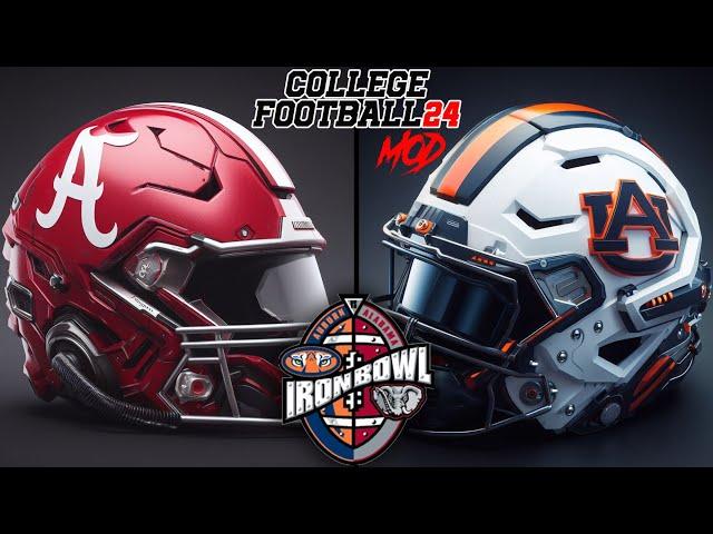 Alabama vs Auburn | IRON BOWL | Madden 24 College Football Mod