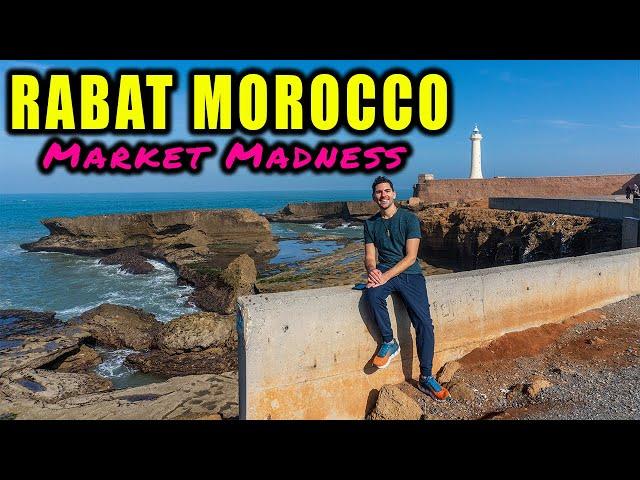 Morocco Street Food Tour: Exploring Rabat's Medina & Souk 4K