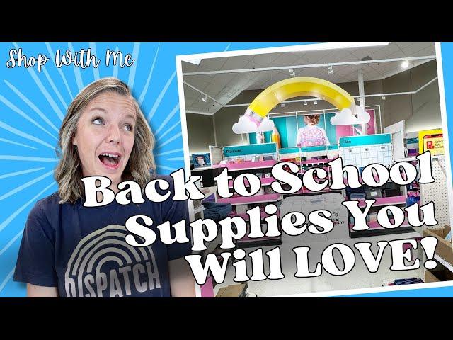 Back to School Supplies You Will LOVE! || Shop With Me