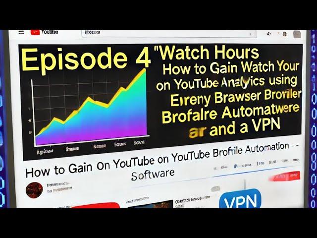 #part4 Youtube watch hours hack using a VPN + bots #youtuber #youtubechannel #youtubemonetization