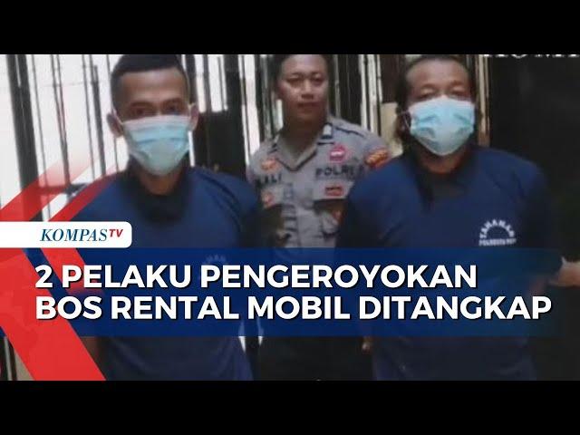 Beginilah Tampang 2 Pelaku Pengeroyokan Bos Rental Mobil di Pati Saat Ditangkap Polisi