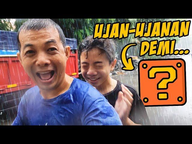 XAVIER & PAPA NAIK MOTOR HUJAN HUJANAN DEMI INI !! Vlog Lucu | CnX Adventurers