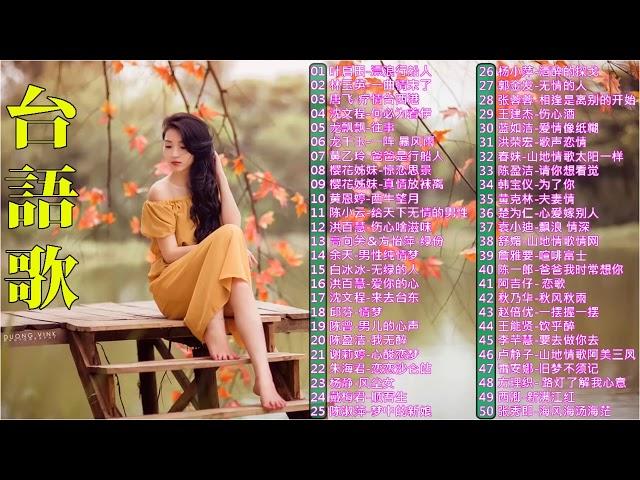 【闽南金曲】50首精選台語歌 Hokkien Romantic《漂浪行船人／一曲情未了／疗情台西港／何必为着伊／往事／一阵 暴风雨》韻味實足百聽不膩️Taiwanese Classic Songs