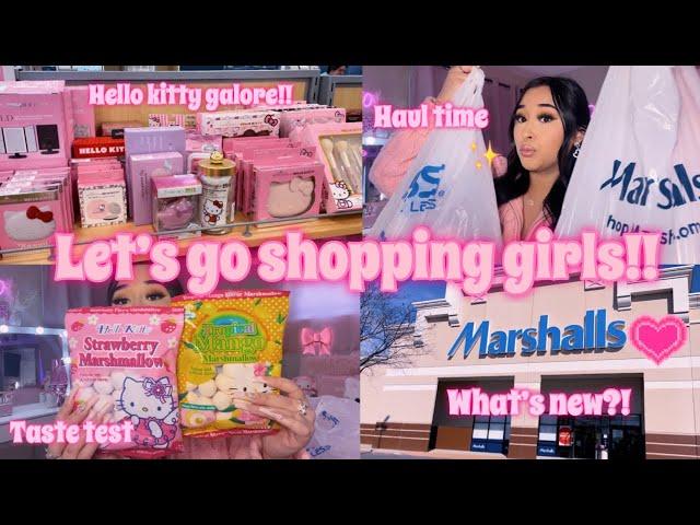 COME SHOPPING WITH ME  | Marshalls & Ross (new items,beauty, hygiene, decor, & so much hello kitty)