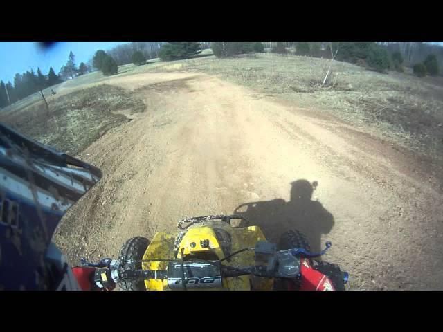 playing on matts quad hilltop lodge