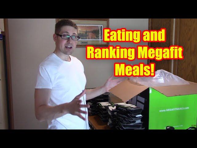 Megafit Meals Unboxing and Eating on Camera!