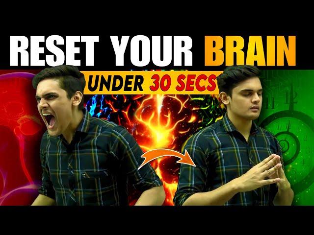 RESET Your Brain to Learn Faster| Recharge Brain power| Prashant Kirad