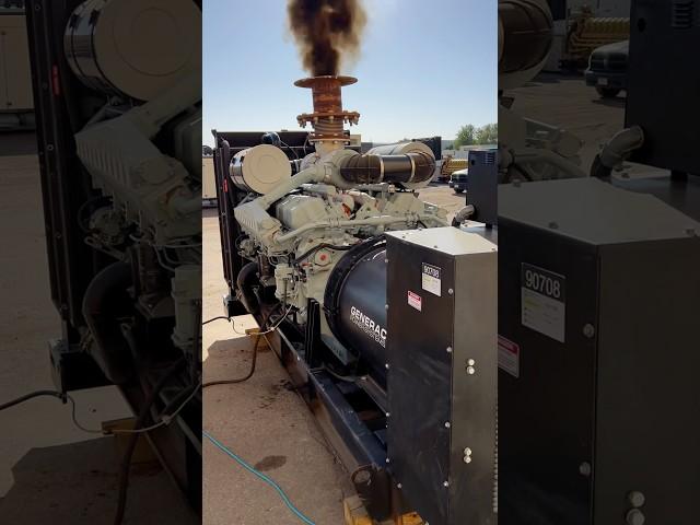 Start Up! 800 kW Diesel Generator #generator #diesel #power